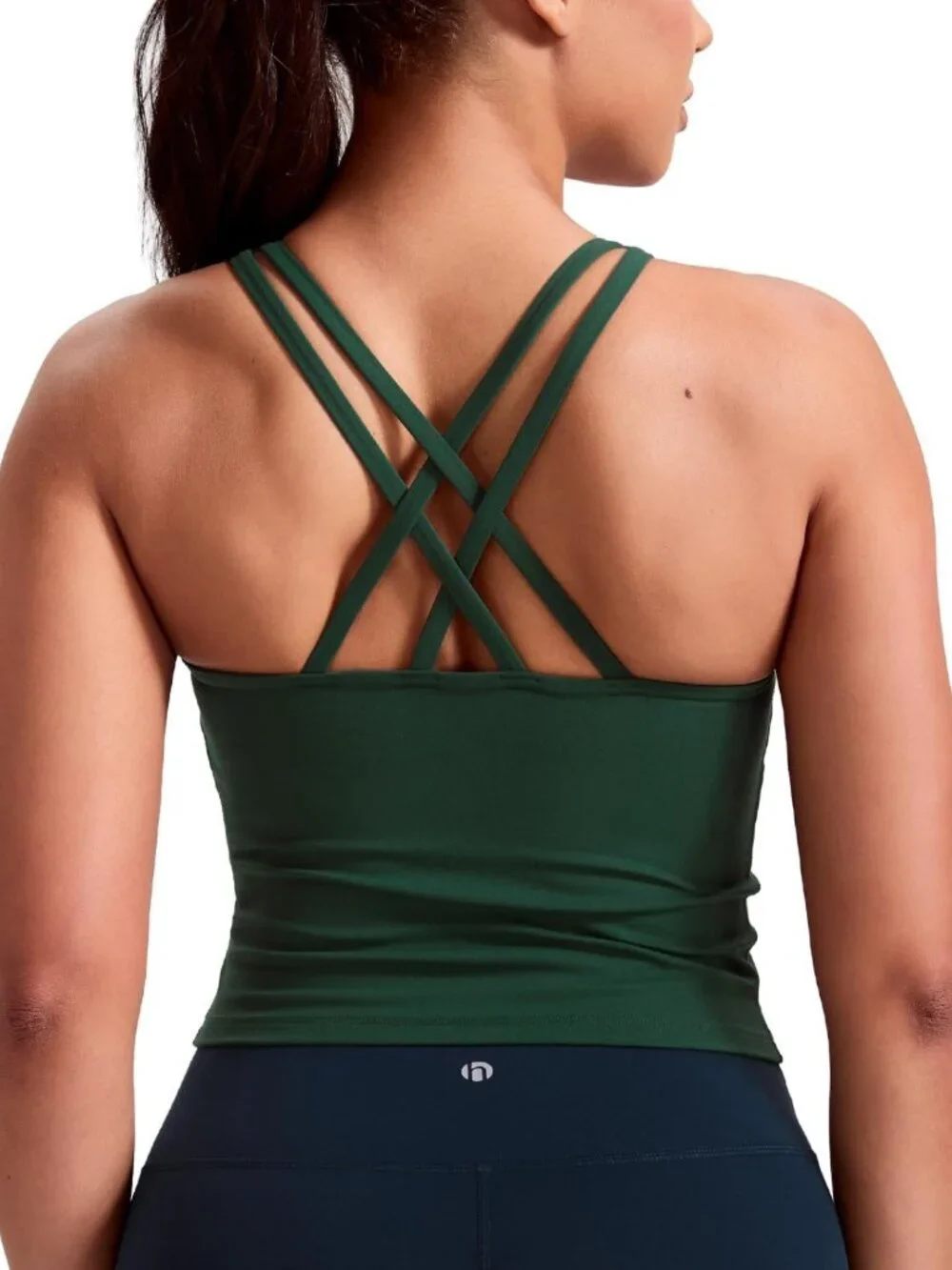 Longline Sports Bra for Activewear, Comfortable Fit, Perfect for Workouts